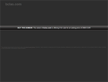 Tablet Screenshot of bclas.com